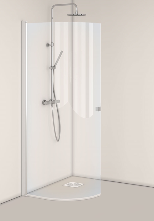 1450350 Igloo Pro Душевая Дверь J Clear Glass 80 Hafa Прозрачный 