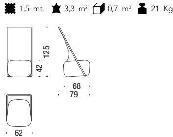 Moroso Кресло из технической ткани с высокой спинкой sun-id-1392782 - Вид №9