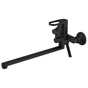 Смеситель для ванны Esko Catania CTN31B однорычажный универсальный цвет черный матовый