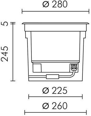 SIMES Светодиодный ступень из литого под давлением алюминия Zip sun-id-1474467 - Вид №20