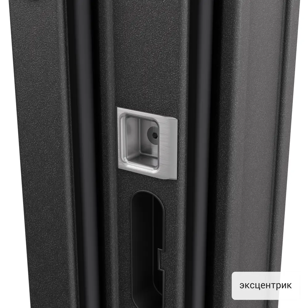 Дверь металлическая Контрол Леона, 960 мм, левая, цвет дуб сонома TOREX STLM-2173537 - Вид №6