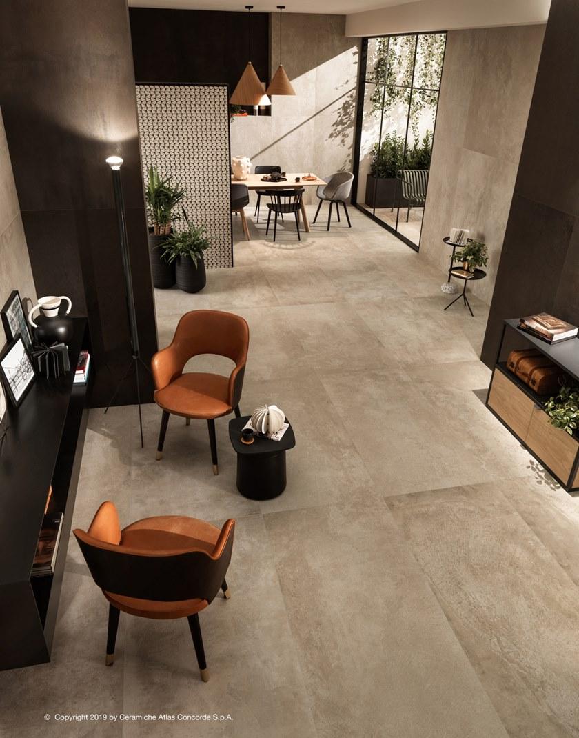 Atlas Concorde Пол из керамогранита под бетон Raw sun-id-1421703 - Вид №5