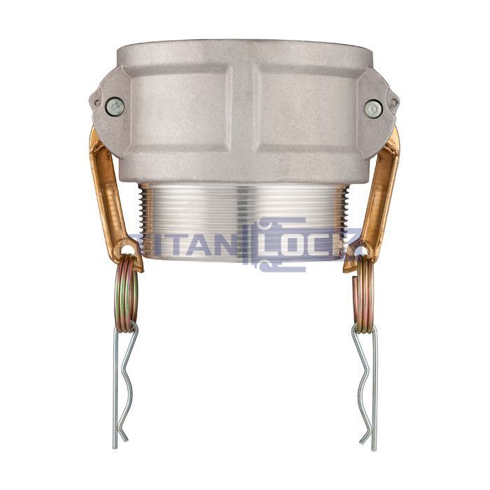 Камлок алюминиевый тип B розетка, наруж. резьба NPT 3", TL300BALN TITAN LOCK 