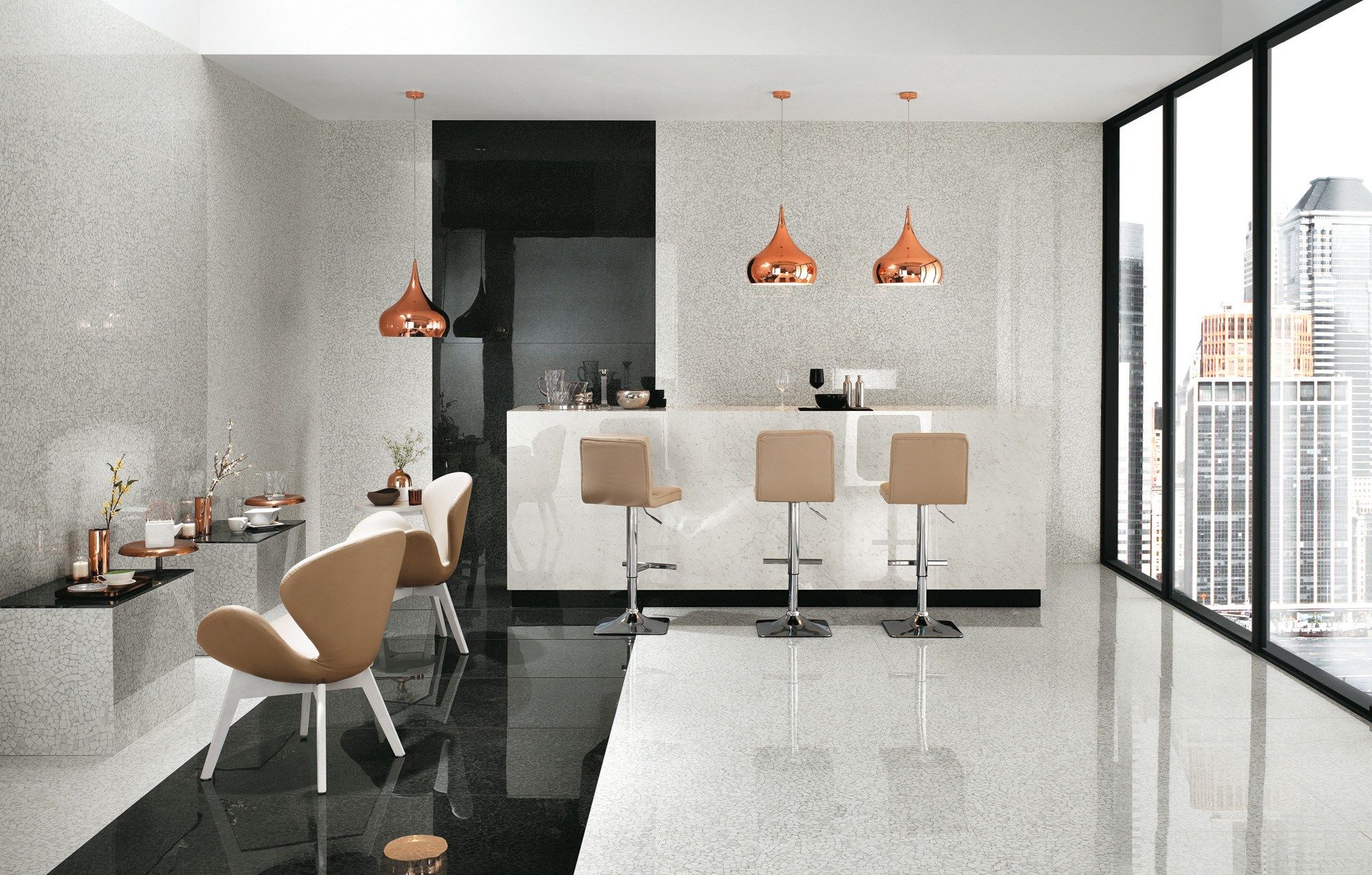 Мозаика из керамических материалов FAP ceramiche Roma Diamond ARCH-00000694