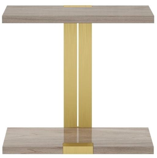 FRATO Сервисный столик из дерева и латуни  Ffu260004aad  - Вид №1