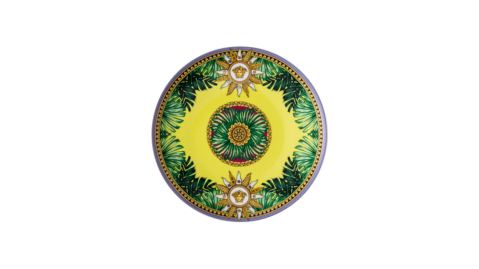 10661005 Rosenthal Versace Сервиз чайный Rosenthal Versace Мир джунглей на 6 персон 21 предмет, фарфор Фарфор  - Вид №2