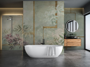 Carta da parati PVC free, eco-friendly, lavabile