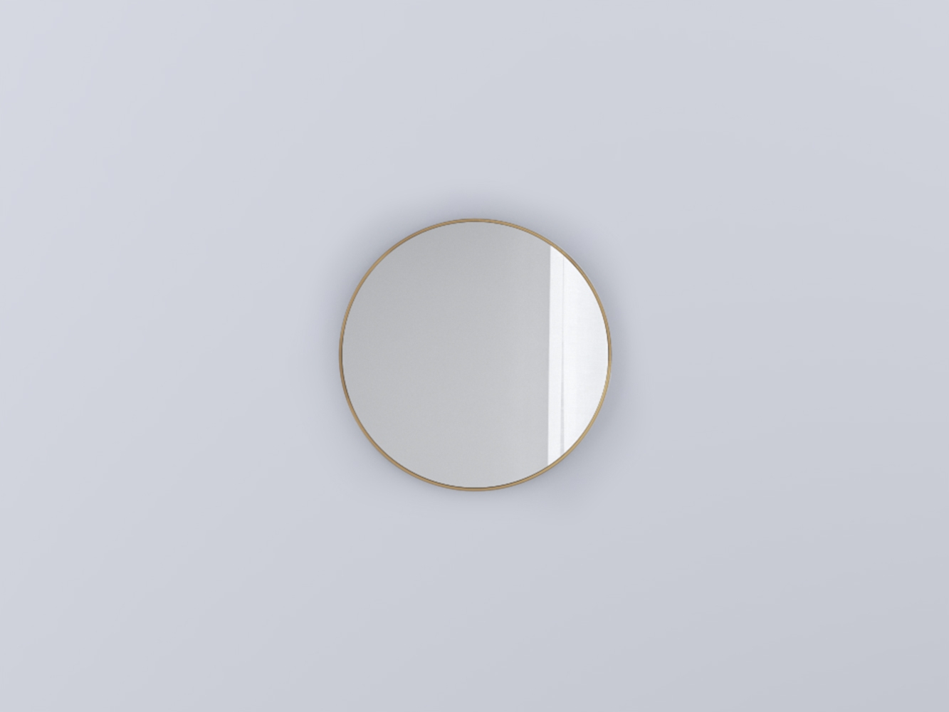 CASPT75-BZ Зеркало круглое с крашенной рамой 75 cielo I Catini Ceramica Cielo