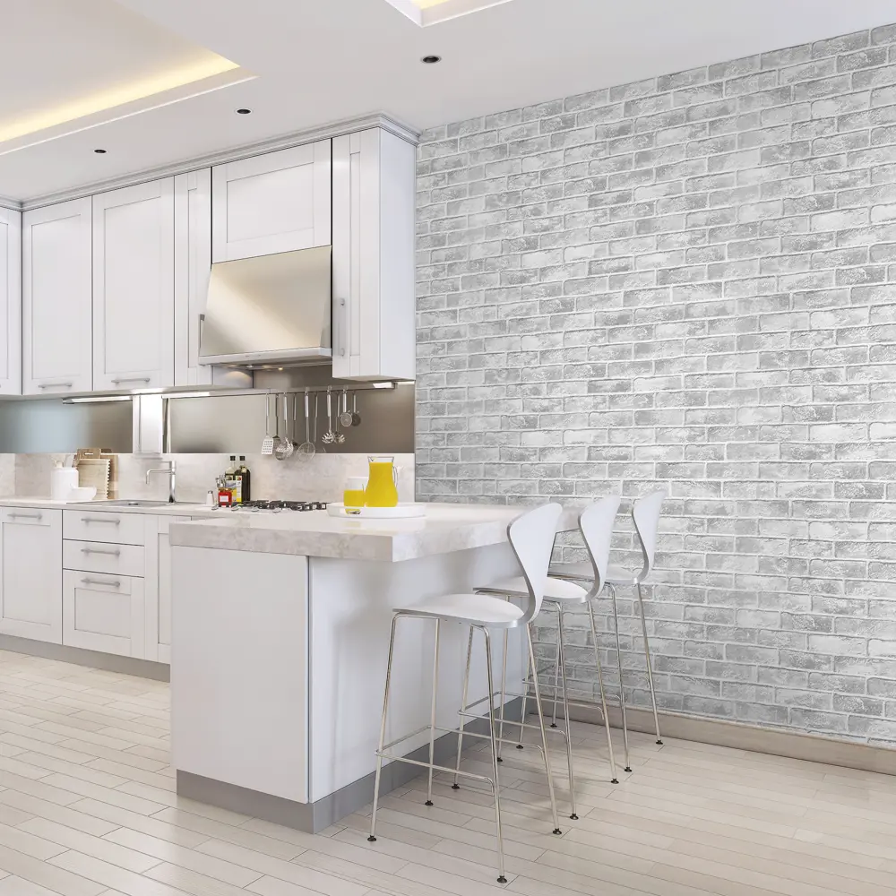 Флизелиновые обои АРТЕКС Барнхаус в серых тонах для стильного интерьера 89080734 STLM-0078178 - Вид №2