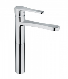 14520 / PR Смеситель для раковины с удлиненным изливом 150 мм и сливом clic-clac. Bongio O’Clock