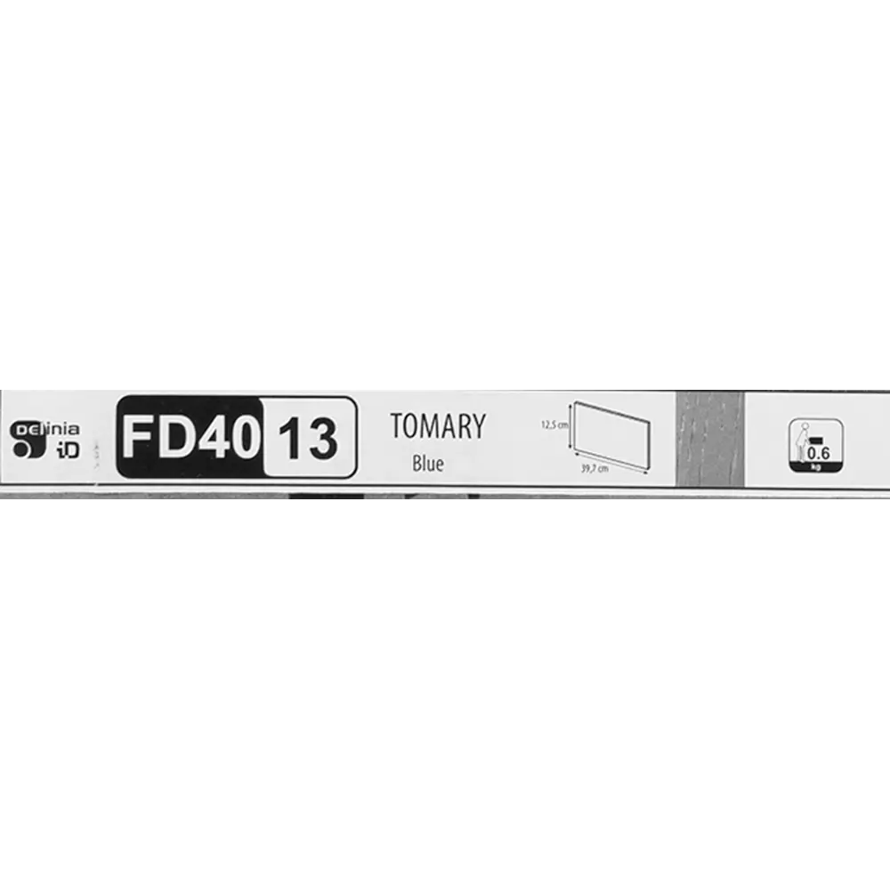 Фасад кухонный Delinia ID Томари голубой 39.7x12.5 см 82010995 STLM-0017373 - Вид №7