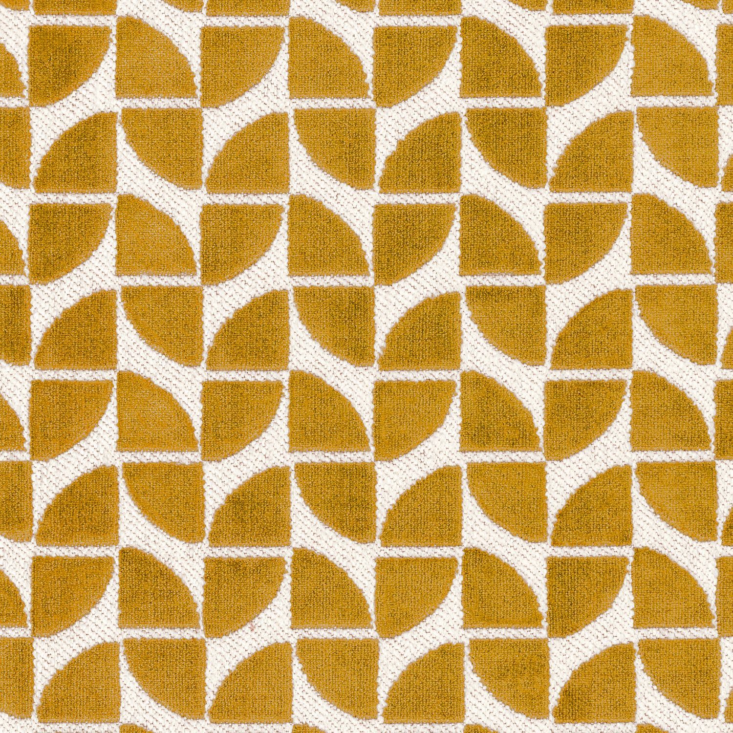 Бархатная ткань с графическим рисунком Casamance Valvidia ARCH-00064731 - Вид №5