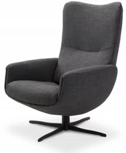 JORI Вращающееся кресло из ткани с 4 спицами  4320-mu-la