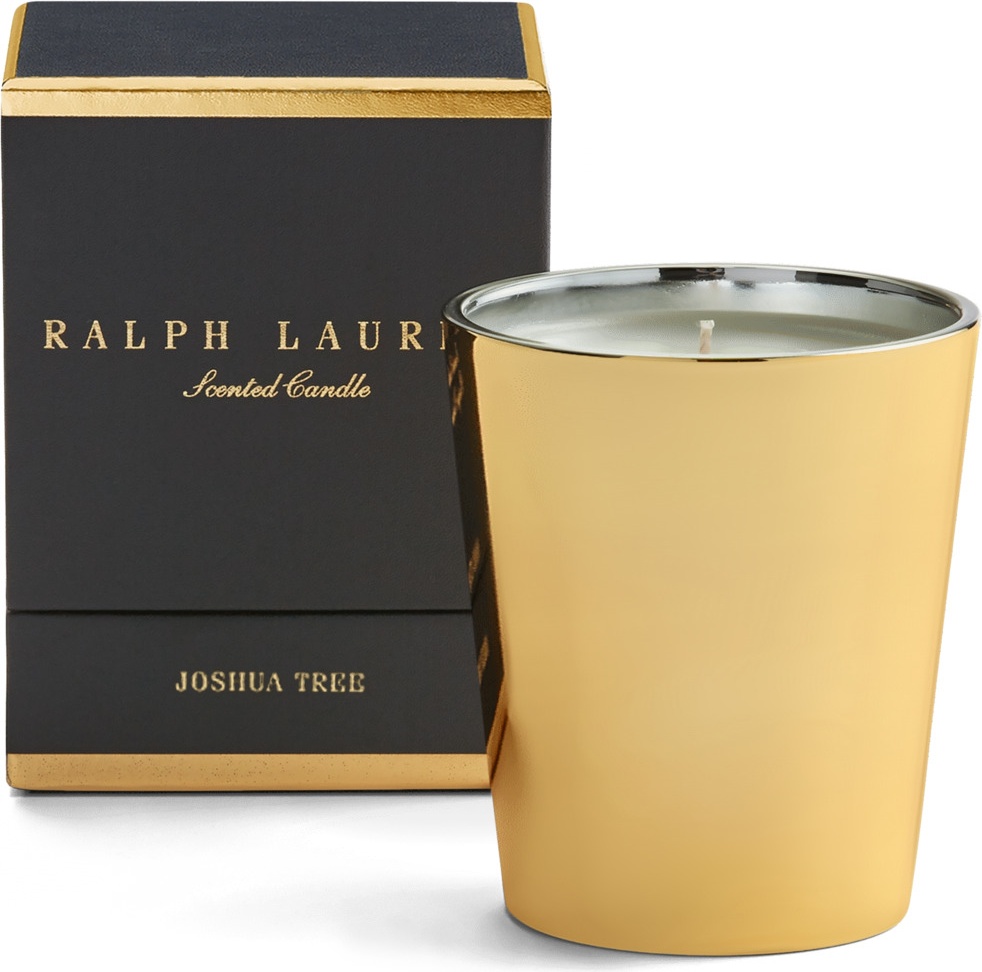 10652159 Ralph Lauren Home Свеча ароматизированная Ralph Lauren Home "Дерево Джошуа" 10см (цветок табака, пачули) Стекло 