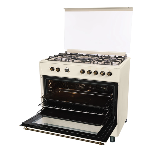 9016701 Комбинированная плита NORDFROST GE 9062 YR бежевый STDN-0019928 - Вид №4