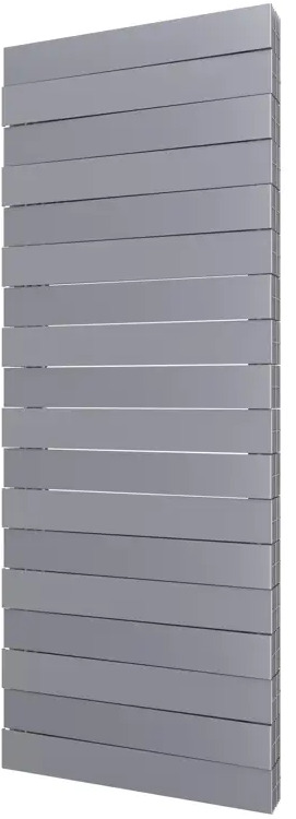 82477709 Радиатор секционный Royal Thermo Pianoforte Tower RTPFTNSS50018 500/100 18 секций боковое подключение биметалл серый STLM-0027870