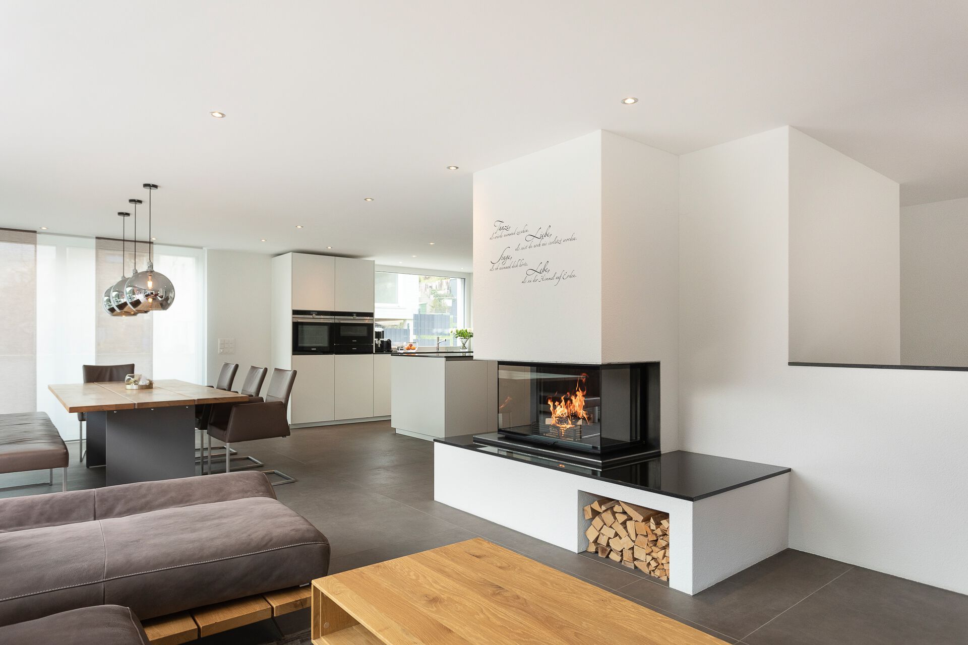 Стальной тройной фасад дровяной камин RÜEGG RIII ARCH-00096769 - Вид №6