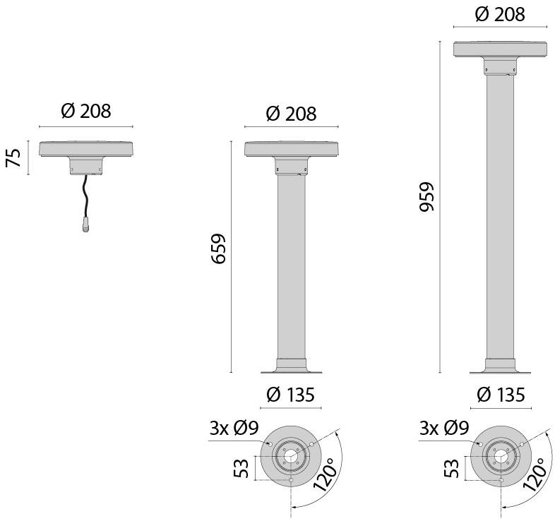 PERFORMANCE iN LIGHTING Светодиодный столб sun-id-1474658 - Вид №2