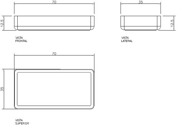2510713 Накладная раковина на столешницу  овальная Vallvé Slim border - Вид №2