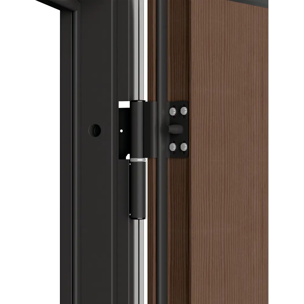 Дверь входная металлическая Ламистайл, 880 мм, левая, цвет венге DOORHAN STLM-2079821 - Вид №3