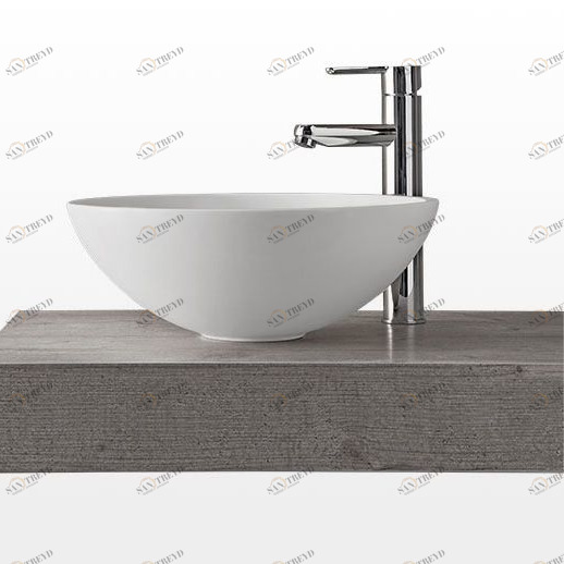 SM55 Накладная раковина на столешницу  овальная Mastella 