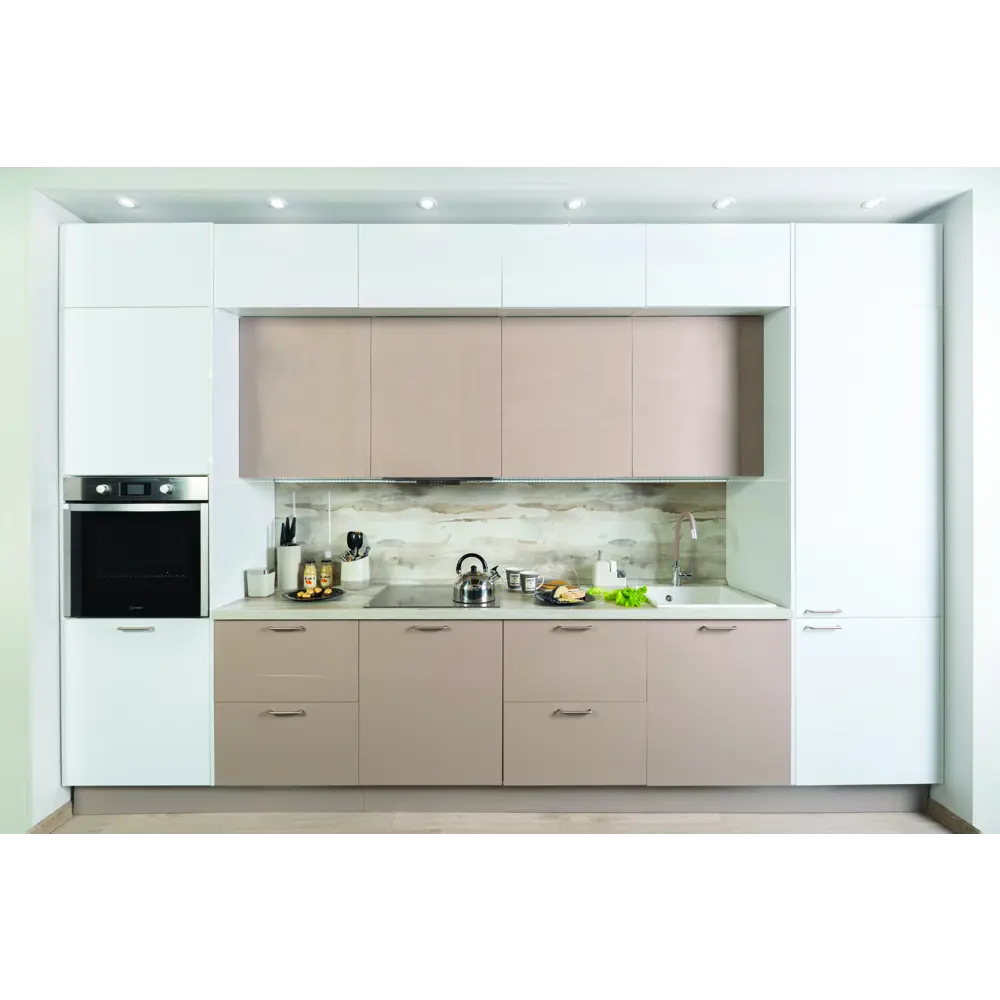 Фасад для кухонного шкафа Аша 32.8x76.5 см Delinia ID ЛДСП цвет бежевый STLM-2030203 - Вид №2