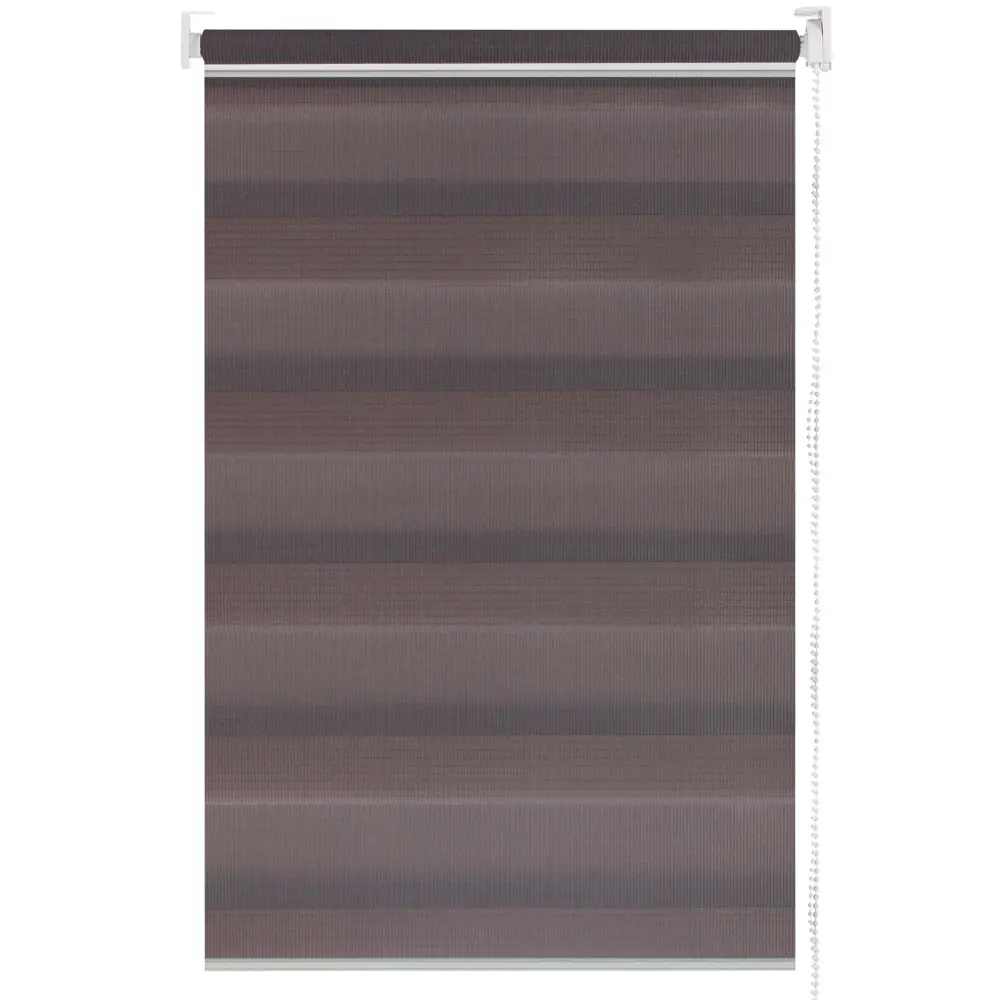 Штора рулонная день-ночь Inspire 60х160 см серая STLM-2078088 - Вид №1