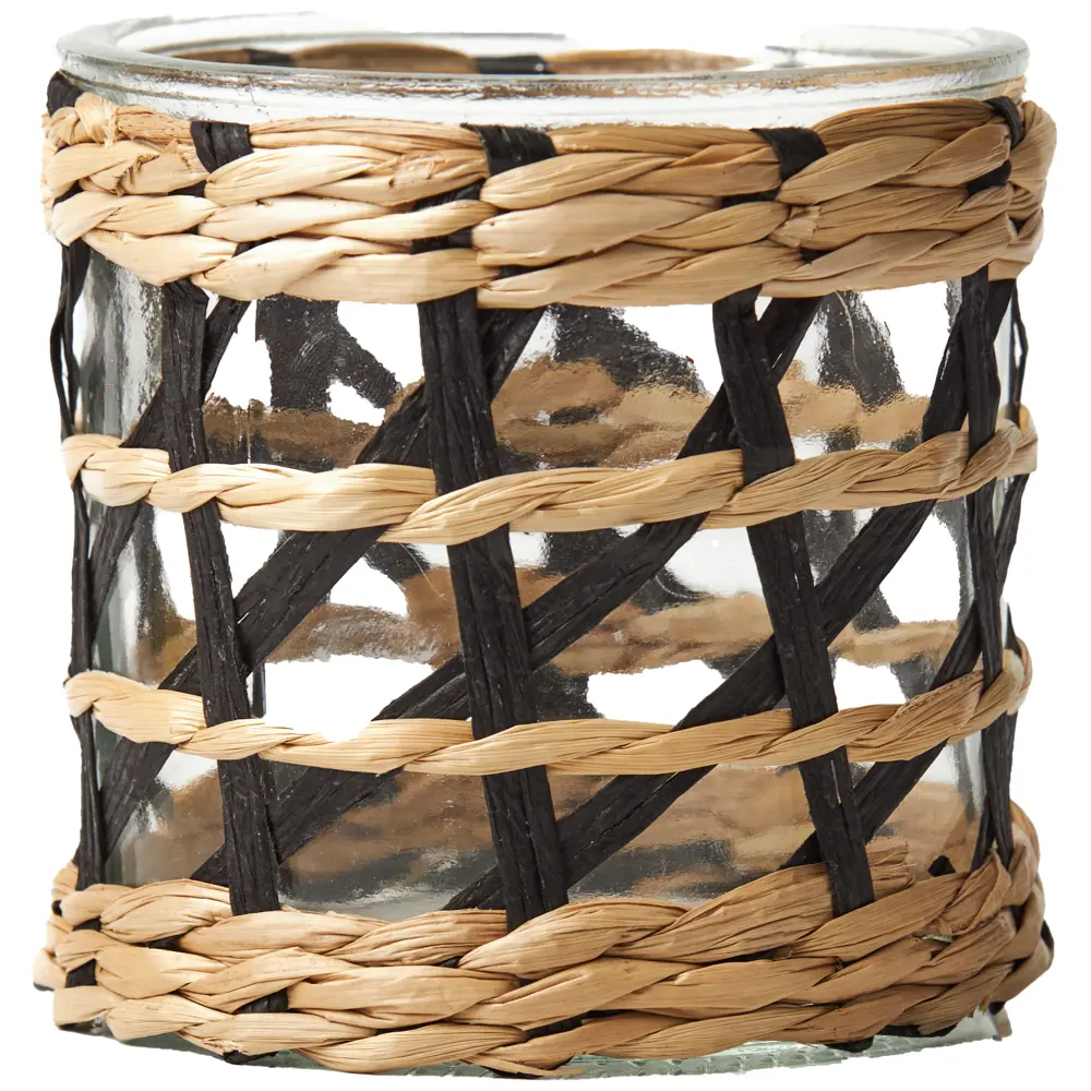 Подсвечник KB31-5989 стекло цвет черно-бежевый Santreyd STLM-2100256 - Вид №1