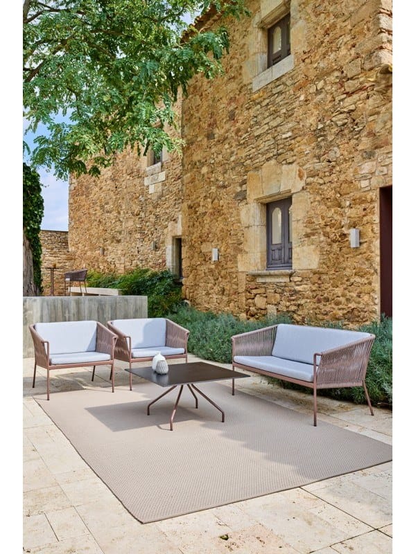 2-местный веревочный садовый диван POINT Плетение ARCH-00007454