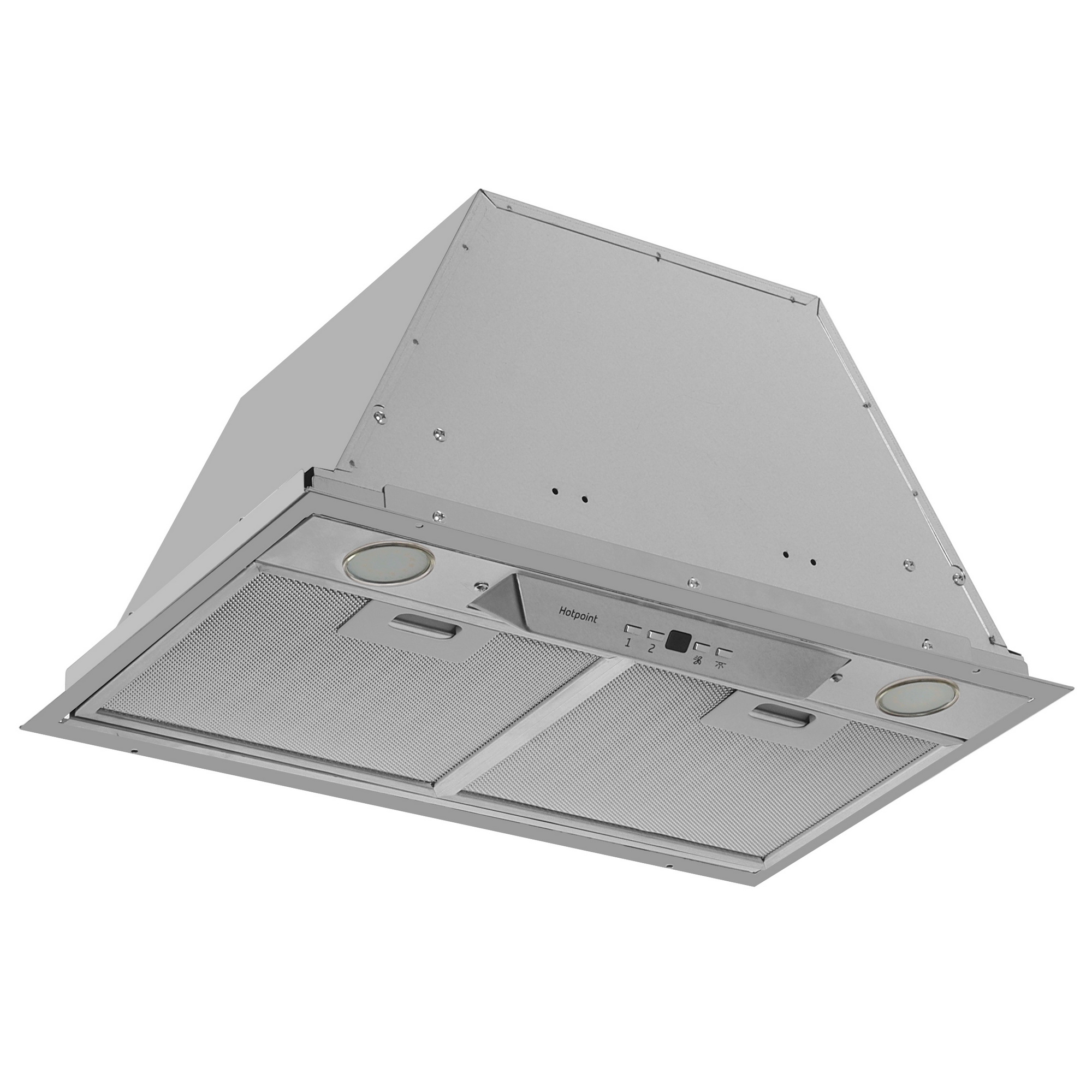 9006749 Вытяжка полновстраиваемая Hotpoint HPAE 52FLB X серебристый STDN-0079010