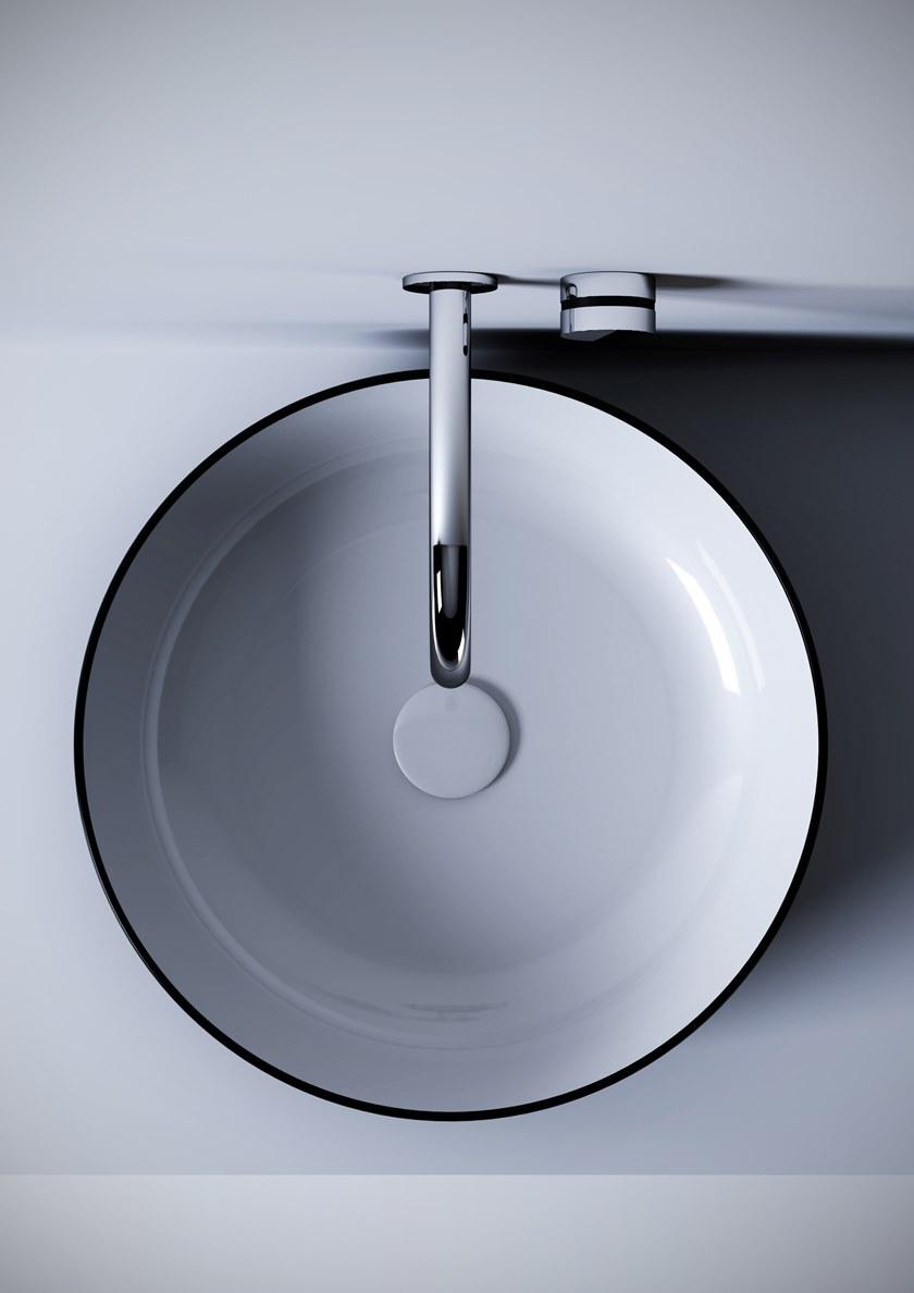 Met42450 Накладная раковина на столешницу  овальная Olympia Ceramica METAMORFOSI - Вид №2