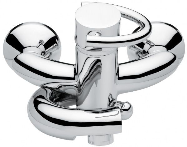 6601CR Смеситель Twist для ванной, цвет хром EMMEVI