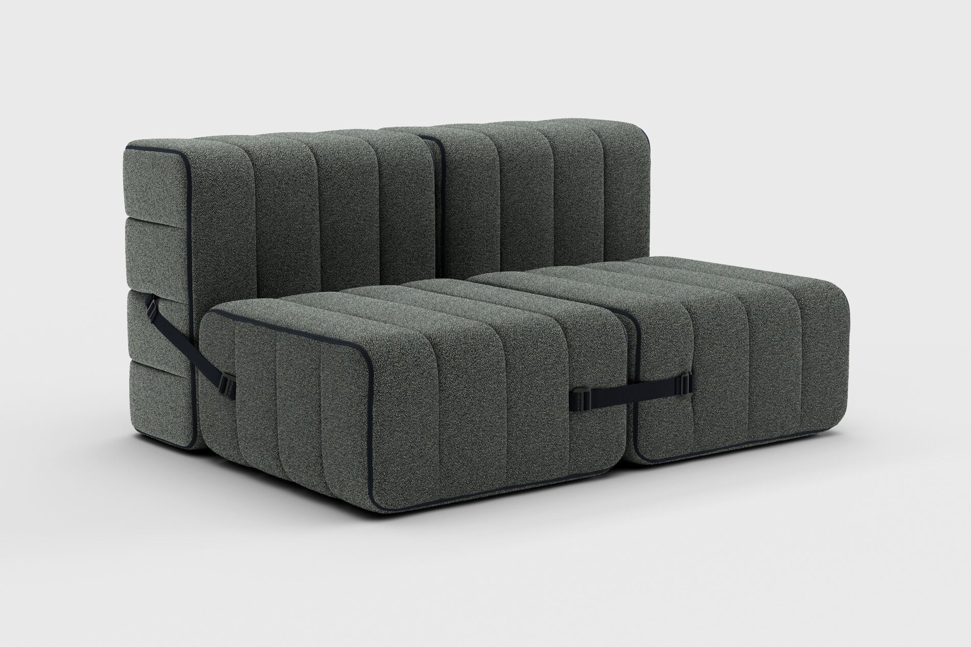 2-местный модульный тканевый диван AMBIVALENZ Curt ARCH-00047021 - Вид №50