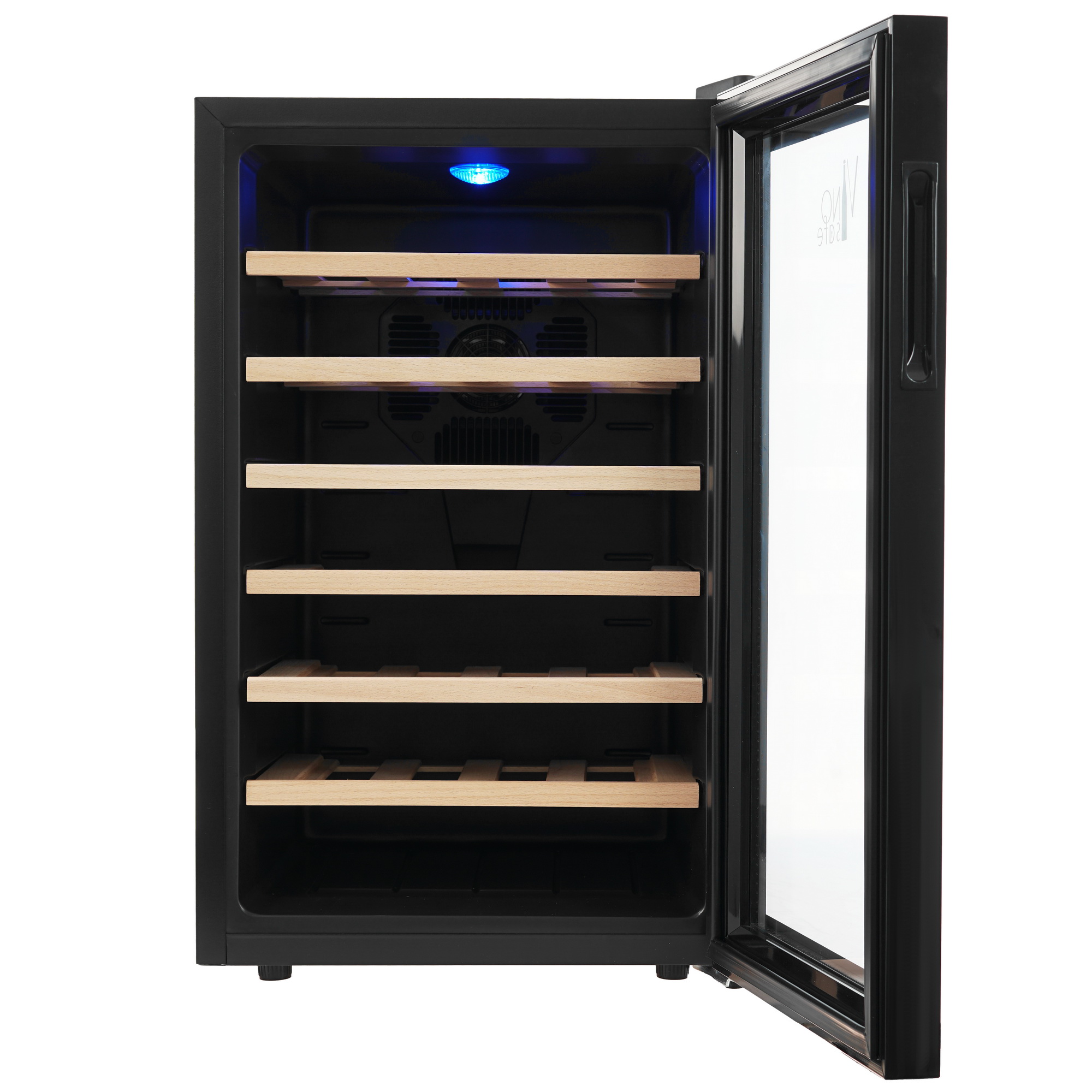 9973876 Винный шкаф Vinosafe VSF28AM черный STDN-0105876 - Вид №2