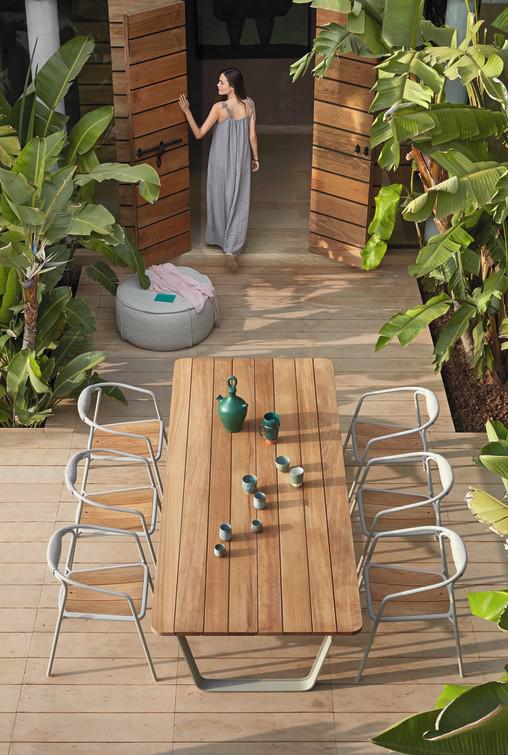 MNST389 Обеденный стол pwi flint f13 264см x 113,5см Manutti Air - Вид №17