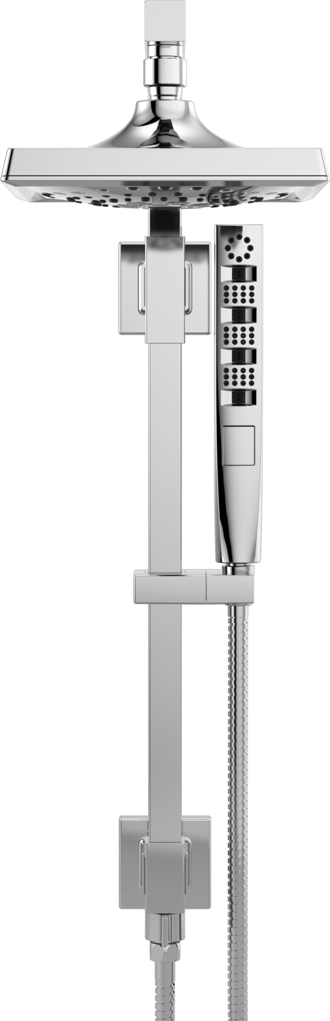 58410-KS Душевая колонна угловая 18 дюймов Delta Faucet Universal Showering Черный нержавеющий  - Вид №4