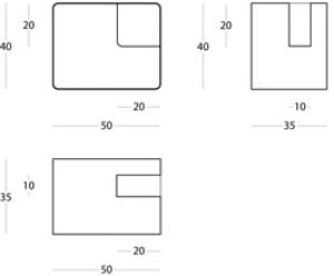 Металлический журнальный столик с журнальным столиком MEMEDESIGN LIBRIS ARCH-00033814 - Вид №4