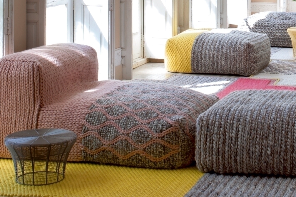 070842 Пуф модульный Rhombus Pink GAN Mangas Space  - Вид №4