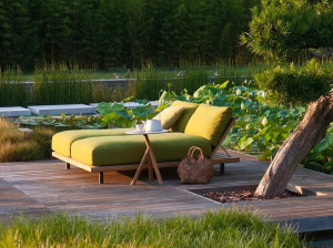 2-местный садовый диван Batyline® с полуостровом