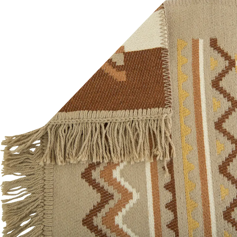 CTIM Килим 1914 B - Бежевый акриловый коврик с геометрическим узором 60x90 см 83518779 STLM-1041079 - Вид №4