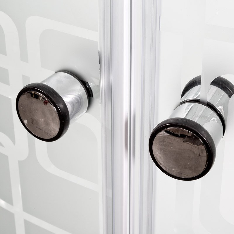 L 920 R с электрикой Душевая кабина DETO Серия L ЕМ2712 R N (без крыши) - Вид №7