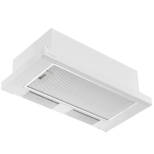 9940315 Вытяжка телескопическая KRONA UNA 600 PB белый/белый