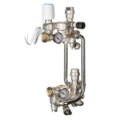 VT.COMBI.S.180M Насосно-смесительный узел для теплого пола VALTEC COMBI.S Valtec 180 мм (M) 