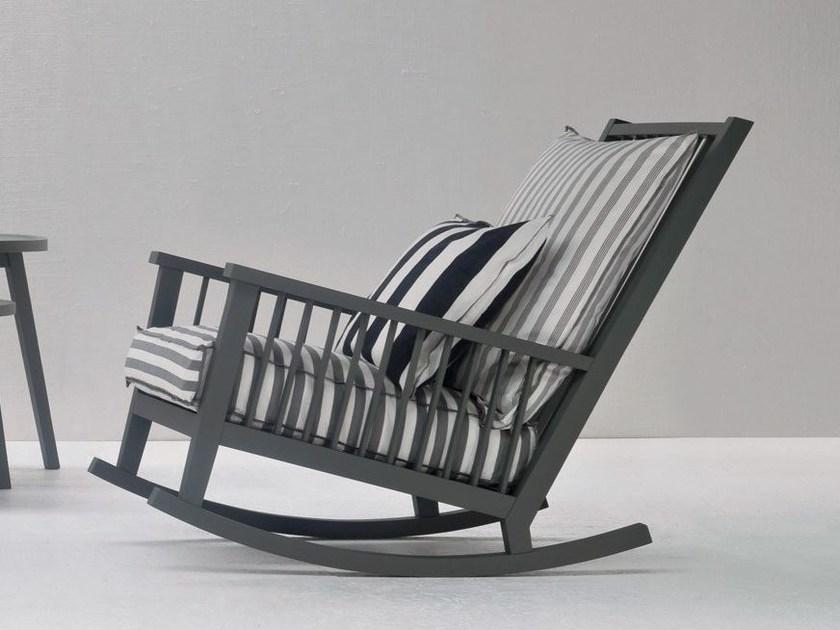 Gervasoni Кресло-качалка с подлокотниками Gray sun-id-1462117 - Вид №4