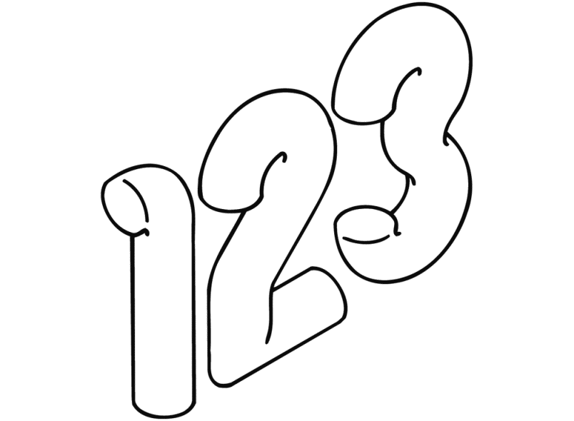 702.165.6 номера домов HEWI Türzubehör  - Вид №4