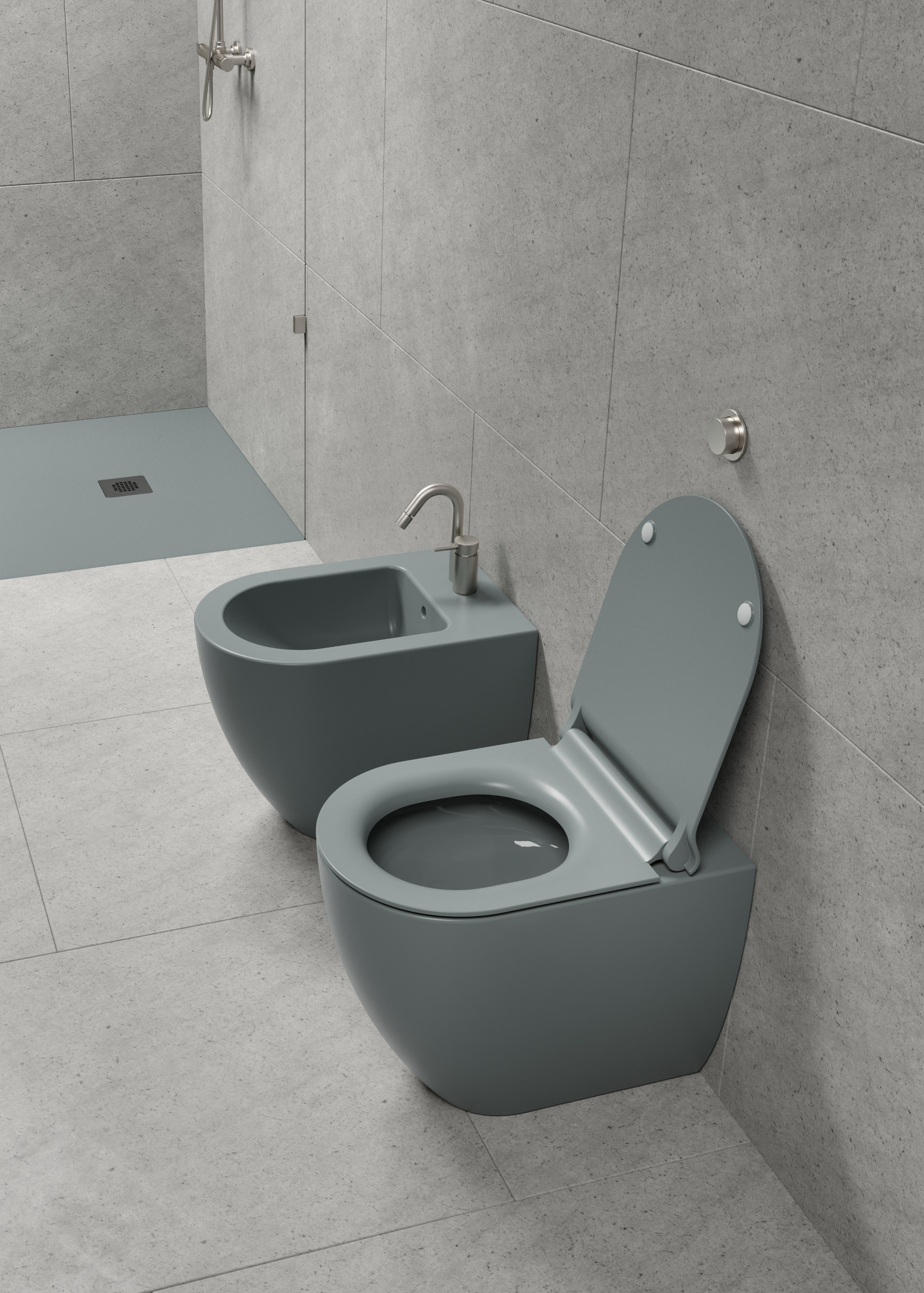 8862111 Биде напольное Pura GSI ceramica - Вид №2