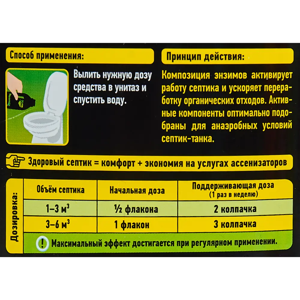 Биоактиватор Santreyd Expel для септиков 750 мл 86022338 STLM-0950108 - Вид №2