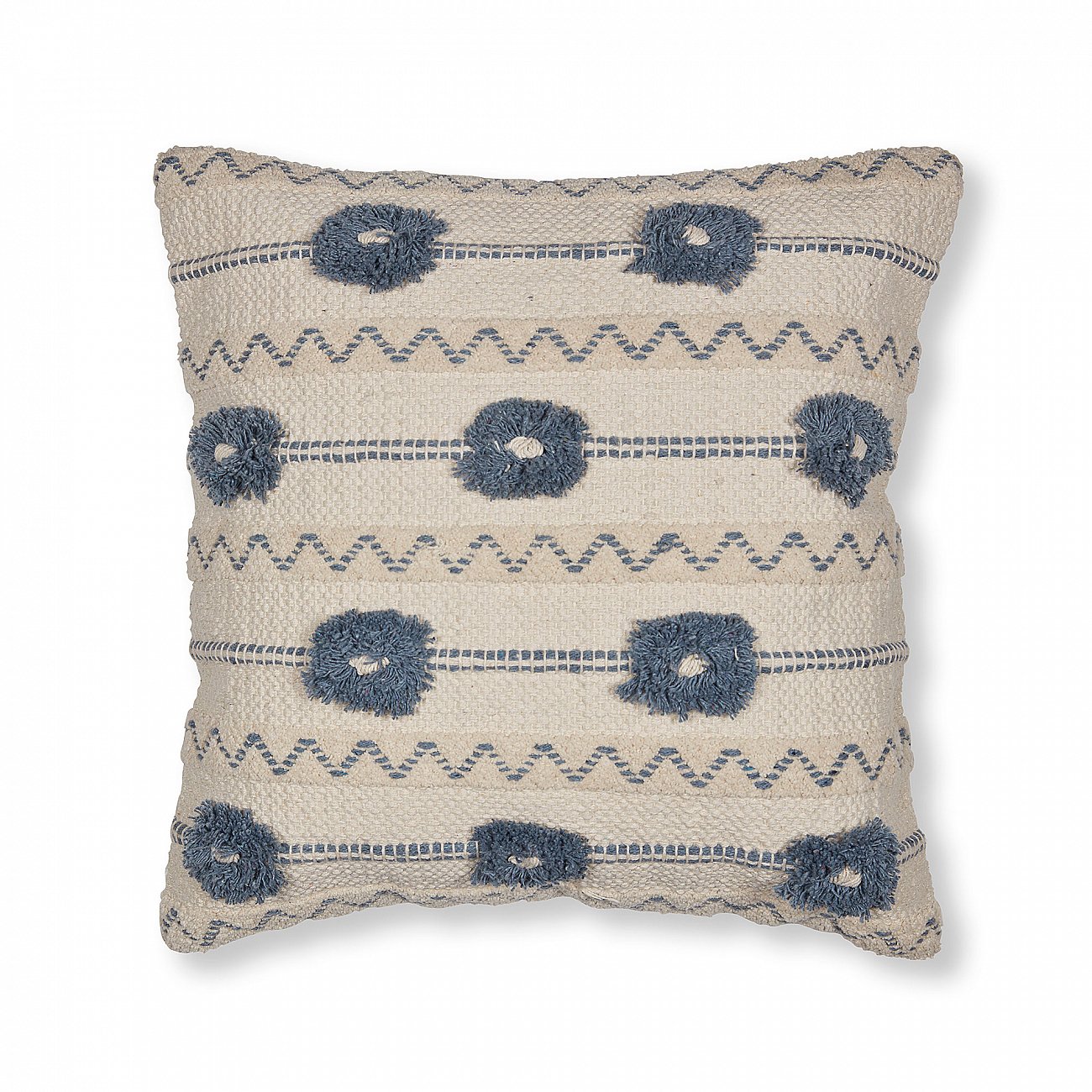 Чехол на подушку Blue Leander cushion от La Forma LA FORMA ОРНАМЕНТ 289173 Серый  - Вид №2