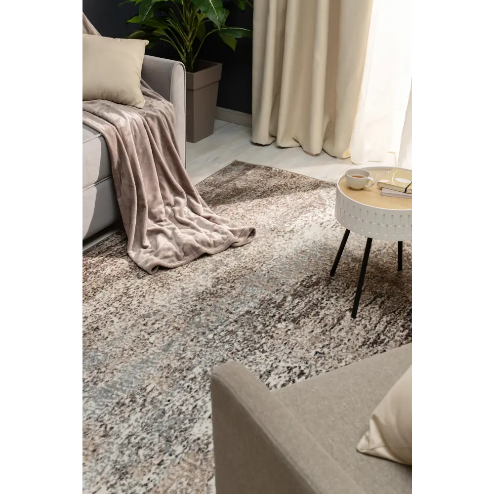 Ковер Santreyd Скай L020 бежевый для гостиной и кухни 200x300 см 84268373 STLM-0047945 - Вид №5