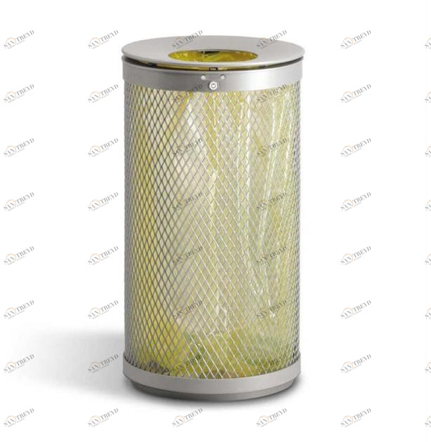 Metalco Контейнер для мусора стальной с крышкой sun-id-1401311